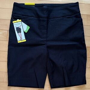 Hilary Radley Classic Black Women's Bermudas